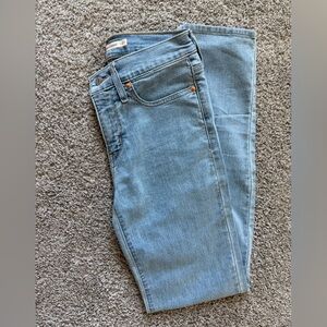 Levi’s Shaping Blue Denim Straight Jeans